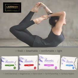 LAVENDER ANION SANITARY PAD
