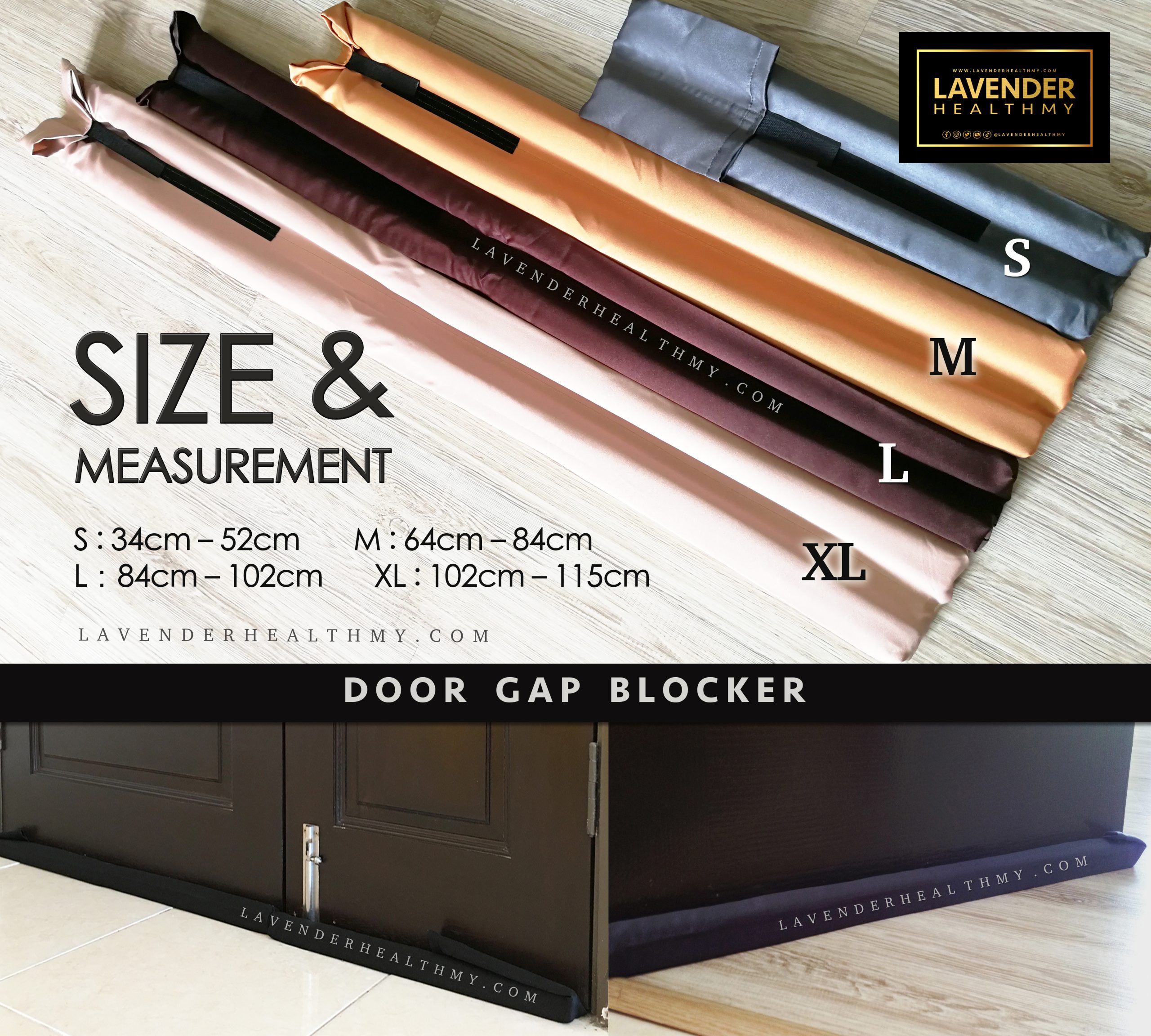 DOOR GAP BLOCKER L 84-102CM - Image 10