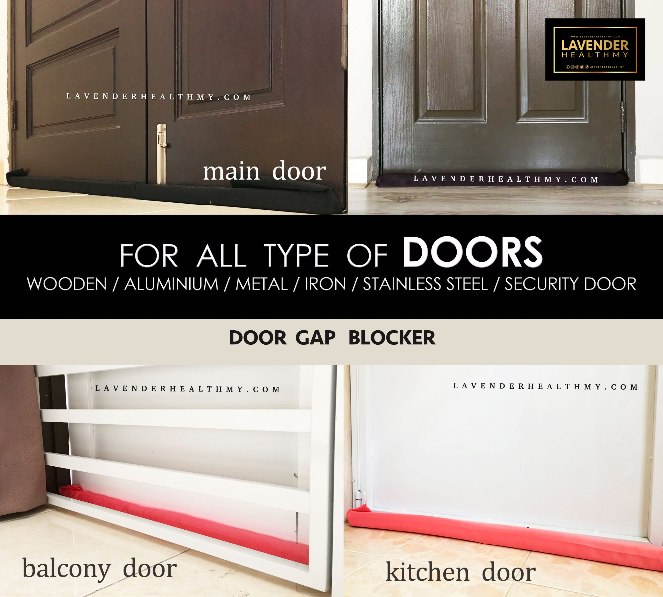 DOOR GAP BLOCKER L 84-102CM - Image 16