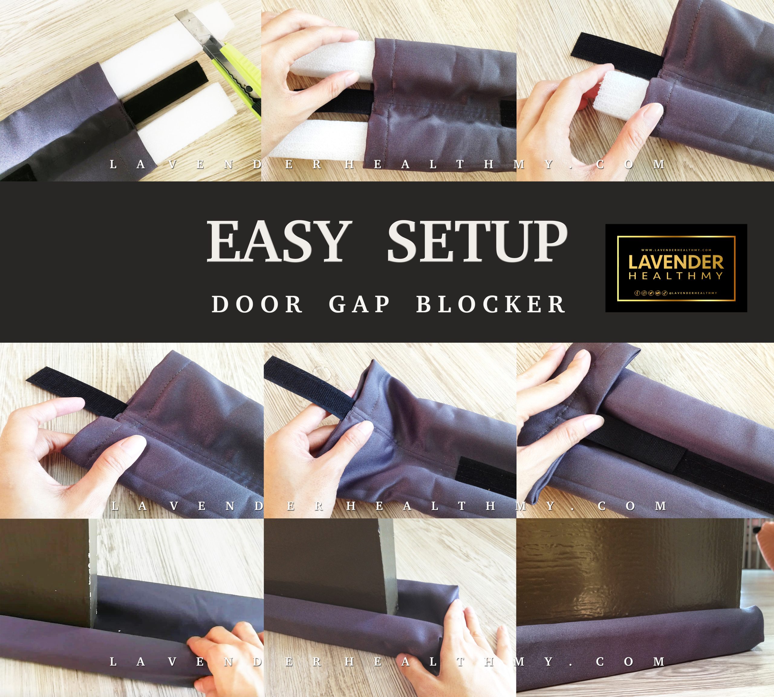 DOOR GAP BLOCKER L 84-102CM - Image 17