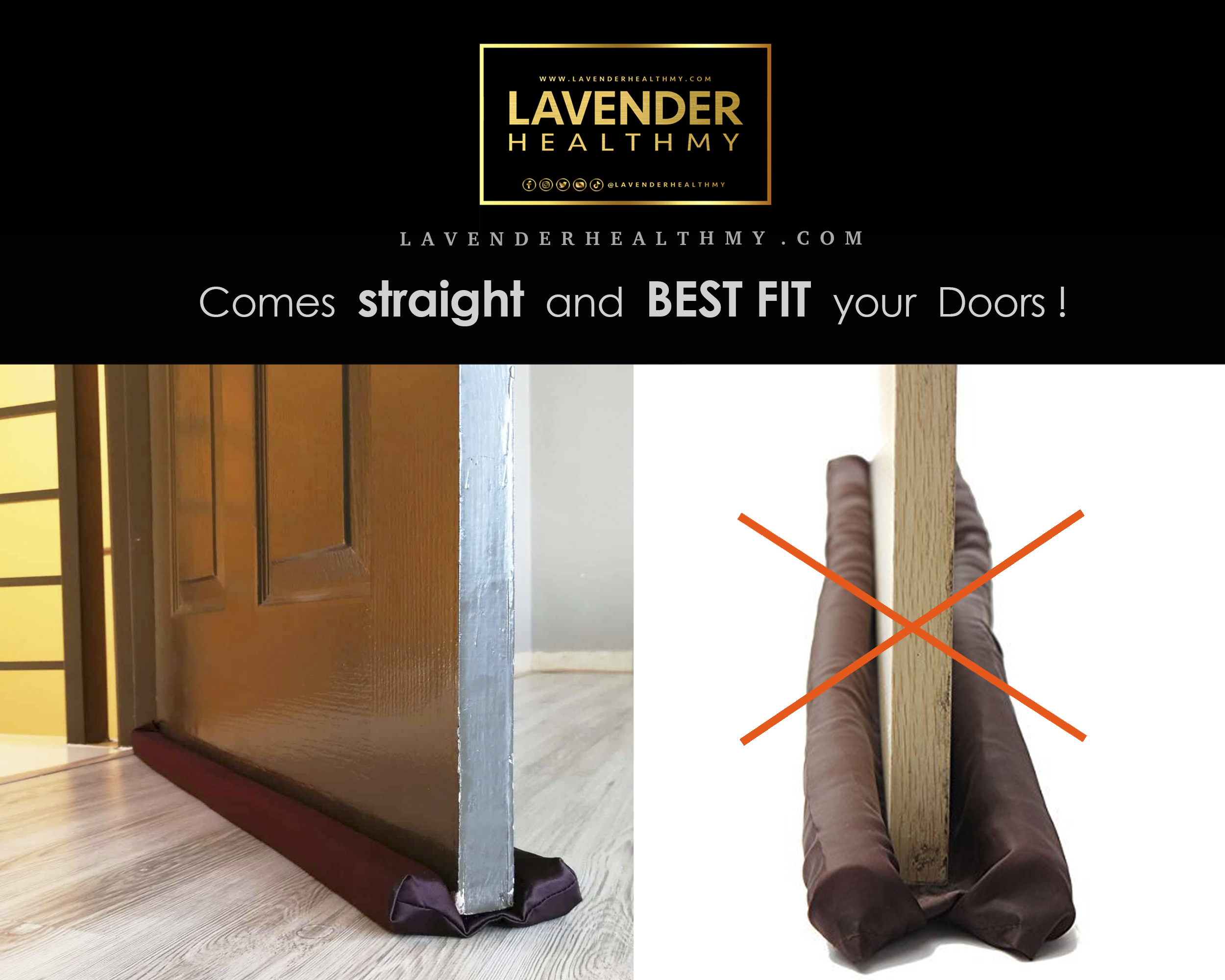 DOOR GAP BLOCKER L 84-102CM - Image 18