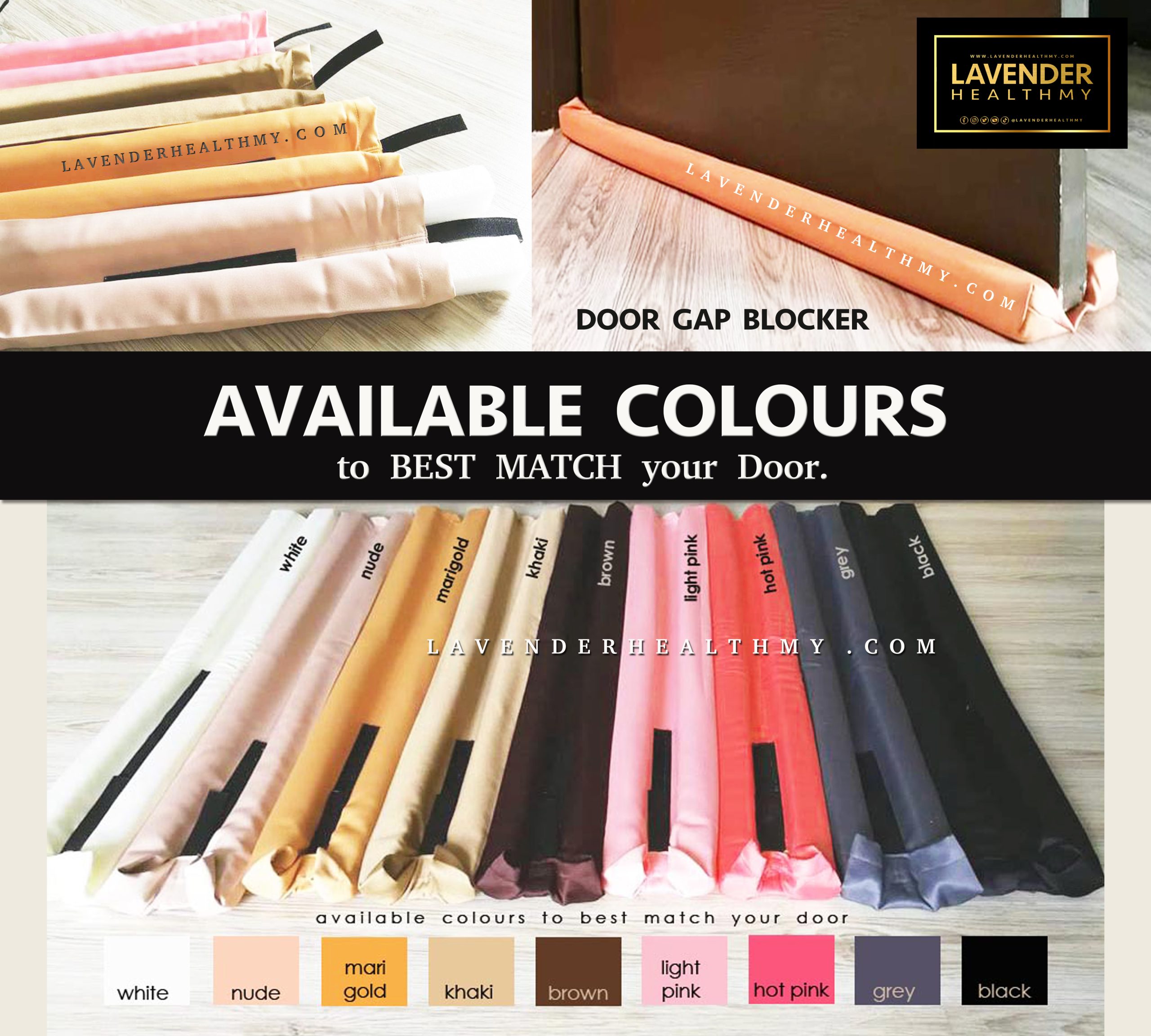 DOOR GAP BLOCKER L 84-102CM - Image 15